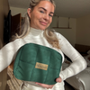 Puffer Beauty Bag Green - Free Gift