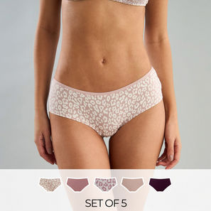 Pack of 5 - Assorted Midi Briefs