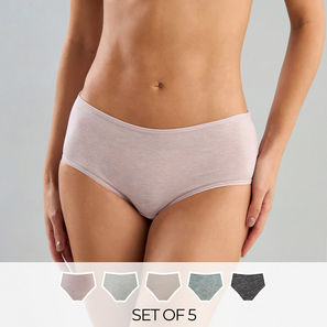 Pack of 5 - Assorted Midi Briefs